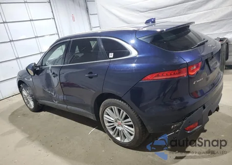2019 Jaguar F-Pace Portfolio из США, поврежденный, VIN SADCN2GX7KA602358
